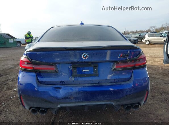 WBS83CH06PCL40075 2023 BMW M5 Blue 
