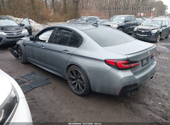 WBS83CH08PCL75474 2023 BMW M5 Gray Задня ліва чверть