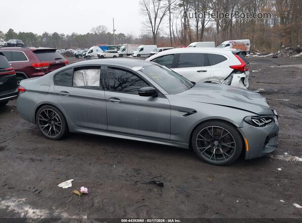 WBS83CH08PCL75474 2023 BMW M5 Gray Вид щитка приладів