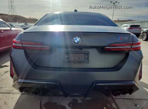 WBS83FK04TCV63316 2026 BMW M5 Black Rear view