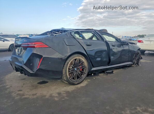 WBS83FK05TCV80643 2026 BMW M5 Black Tył prawy