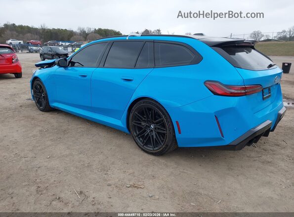 WBS83GV05TCW97737 2026 BMW M5 Blue Հետևի ձախ