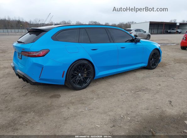 WBS83GV05TCW97737 2026 BMW M5 Blue Հետևի աջ