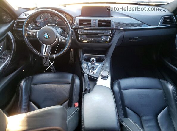 WBS8M9C50G5D31205 2016 BMW M3 Silver Vista del salpicadero