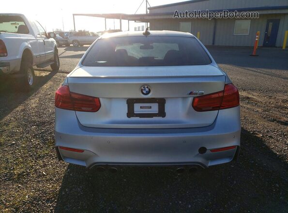 WBS8M9C50G5D31205 2016 BMW M3 Silver Vista trasera