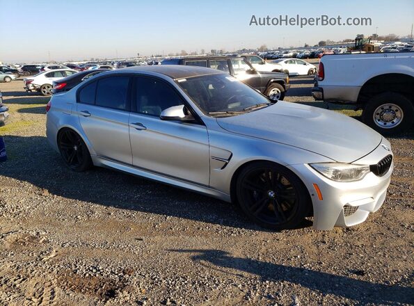 WBS8M9C50G5D31205 2016 BMW M3 Silver Delantero derecho