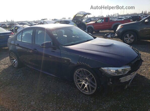 WBS8M9C50G5D31799 2016 BMW M3 Purple Delantero derecho