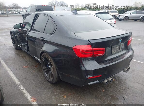 WBS8M9C51G5E68072 2016 BMW M3 Black Tył lewy