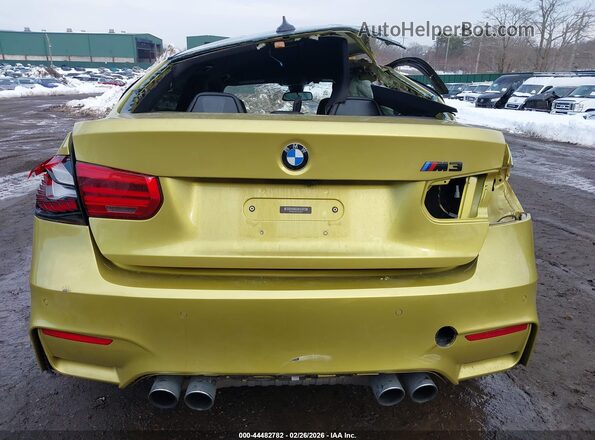 WBS8M9C54G5D30672 2016 BMW M3 Gold 