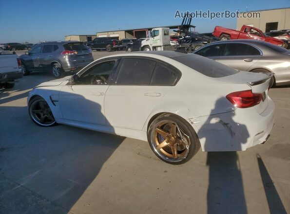 WBS8M9C54GP966946 2016 BMW M3 White Tył lewy