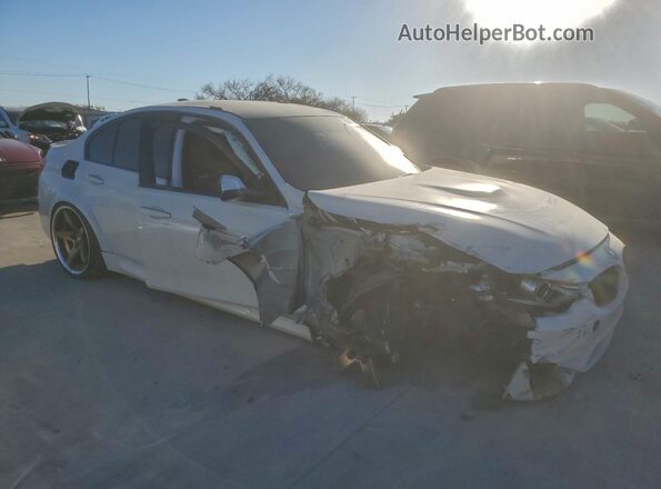 WBS8M9C54GP966946 2016 BMW M3 White Przód prawy