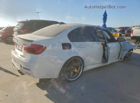 WBS8M9C54GP966946 2016 BMW M3 White Tył prawy