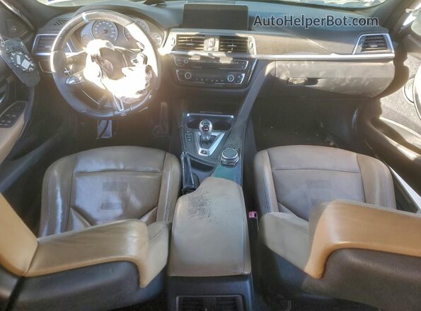 WBS8M9C54GP966946 2016 BMW M3 White Widok deski rozdzielczej