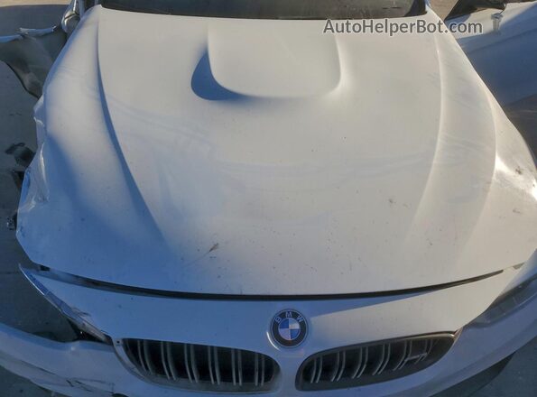 WBS8M9C54GP966946 2016 BMW M3 White Widok wnętrza z tyłu