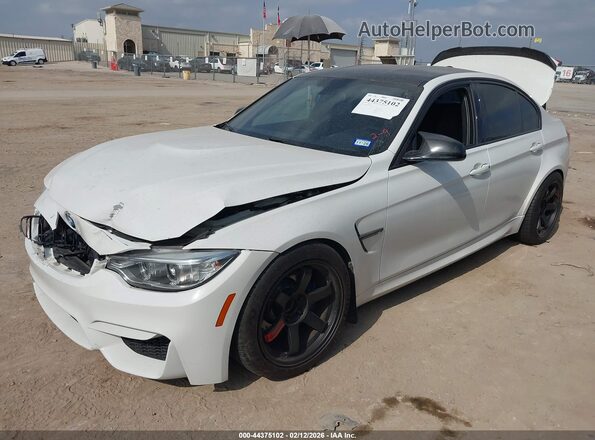 WBS8M9C57H5G83750 2017 BMW M3 White Front left