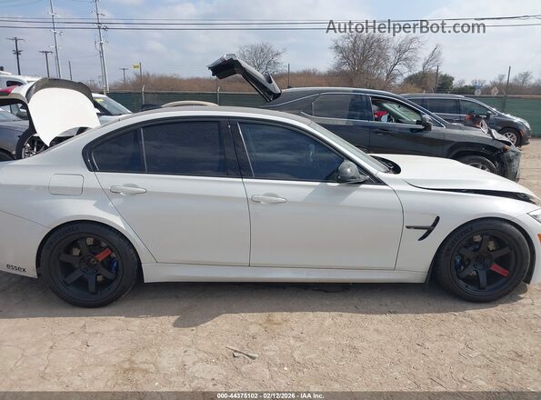 WBS8M9C57H5G83750 2017 BMW M3 White Rear interior view