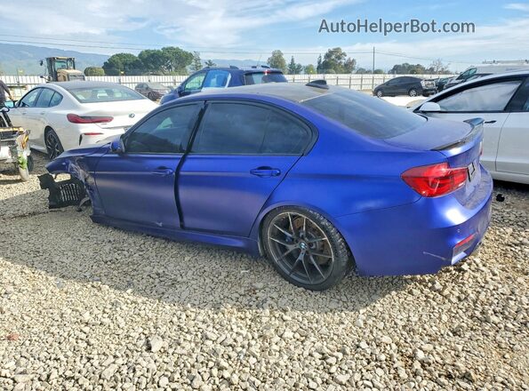 WBS8M9C58J5L00532 2018 BMW M3 Blue უკანა მარცხენა