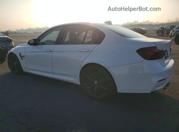 WBS8M9C5XGP966790 2016 BMW M3 White Trasero izquierdo