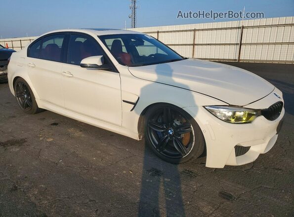 WBS8M9C5XGP966790 2016 BMW M3 White Delantero derecho