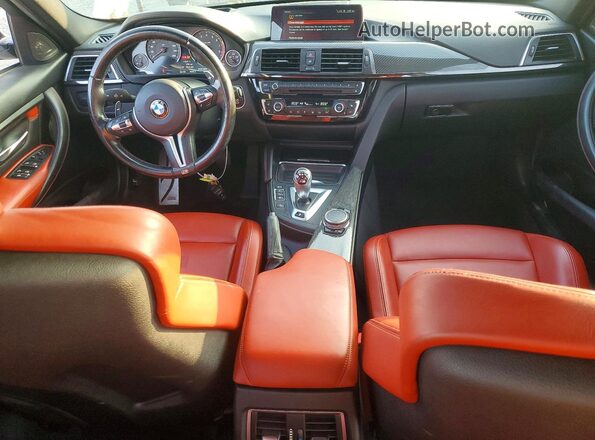 WBS8M9C5XGP966790 2016 BMW M3 White Vista del salpicadero