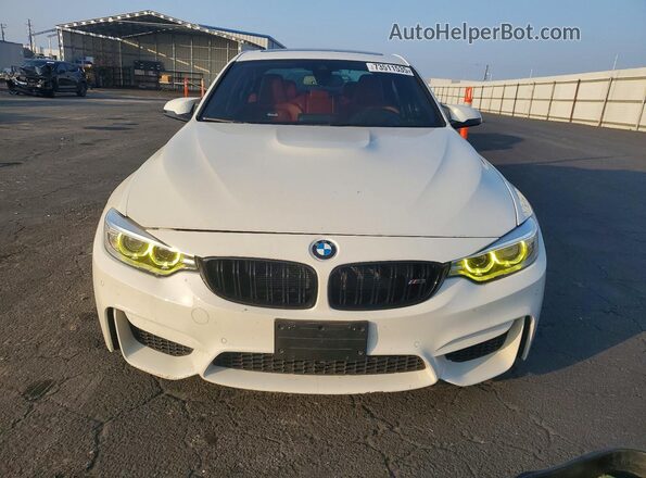 WBS8M9C5XGP966790 2016 BMW M3 White Vista frontal