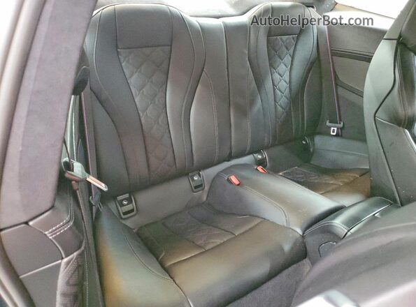 WBSAE0C02PCL26790 2023 BMW M8 Black Հետևի նստատեղերի տեսք