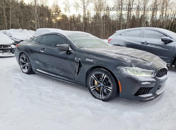 WBSAE0C05LCD56167 2020 BMW M8 Черный Передняя правая четверть