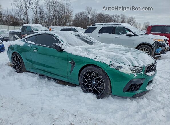 WBSAE0C06PCL70372 2023 BMW M8 Green Front right