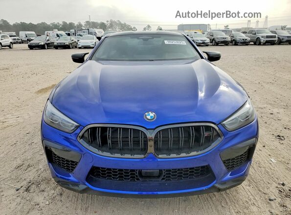 WBSAE0C09RCR46815 2024 BMW M8 Blue Вид спереду