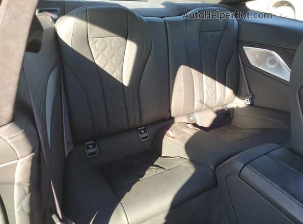 WBSAE0C0XPCM16978 2023 BMW M8 Black Rear seats view
