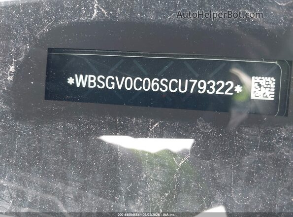 WBSGV0C06SCU79322 2025 BMW M8 Gray 