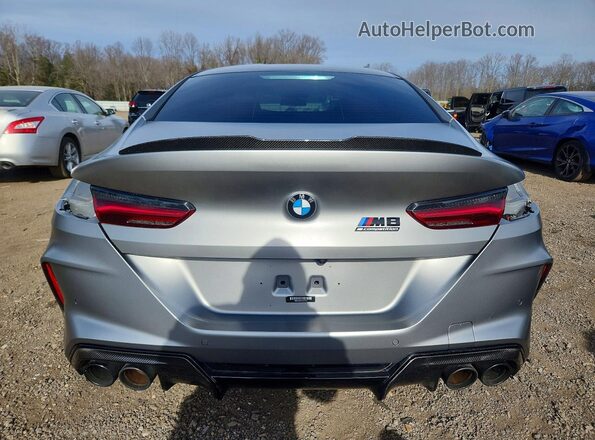 WBSGV0C07LCE47872 2020 BMW M8 Серый Вид сзади