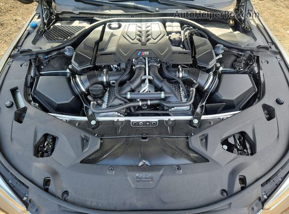WBSGV0C07LCE47872 2020 BMW M8 Серый Вид задней части салона