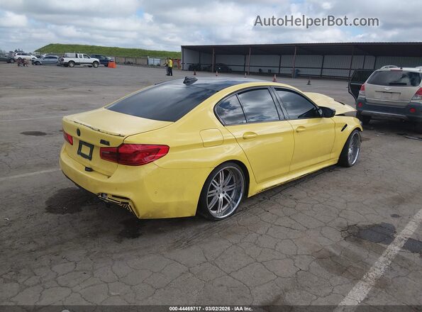 WBSJF0C04LCE00317 2020 BMW M5 Yellow 