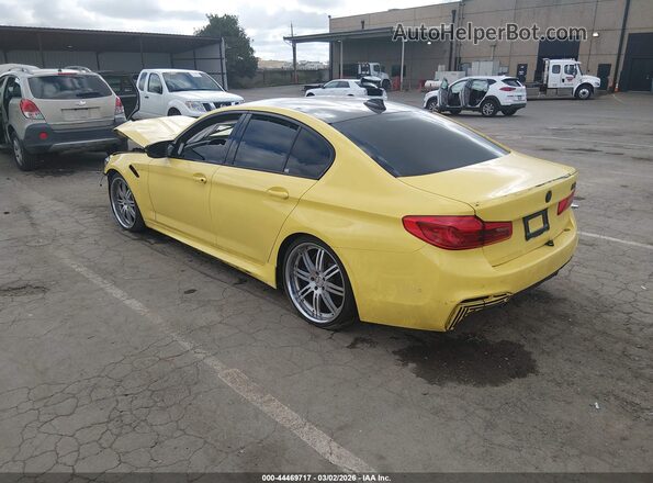 WBSJF0C04LCE00317 2020 BMW M5 Yellow 