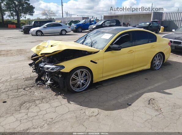 WBSJF0C04LCE00317 2020 BMW M5 Yellow 
