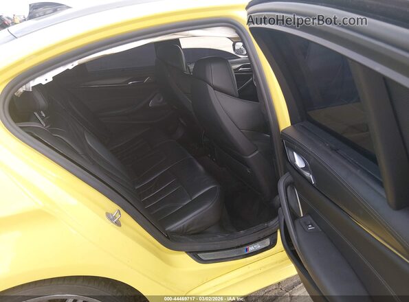WBSJF0C04LCE00317 2020 BMW M5 Yellow 
