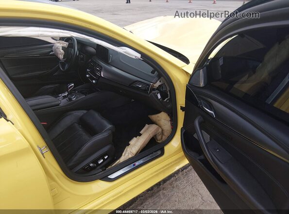 WBSJF0C04LCE00317 2020 BMW M5 Yellow 