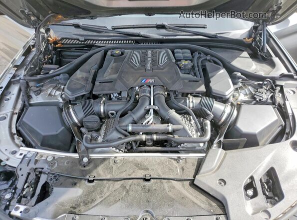 WBSJF0C08LCD41353 2020 BMW M5 Charcoal Սալոնի հետևի տեսք