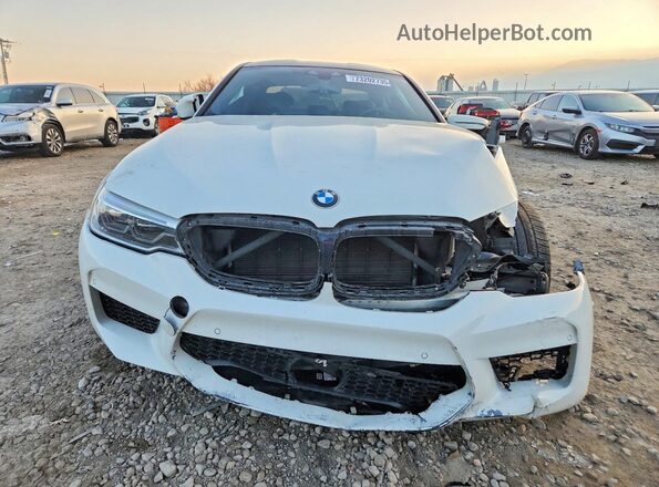 WBSJF0C09LCD56721 2020 BMW M5 White წინა ხედი