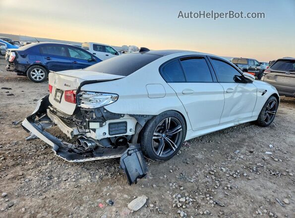 WBSJF0C09LCD56721 2020 BMW M5 White უკანა მარჯვენა