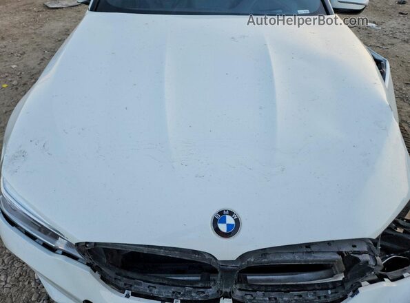 WBSJF0C09LCD56721 2020 BMW M5 White უკანა სალონის ხედი