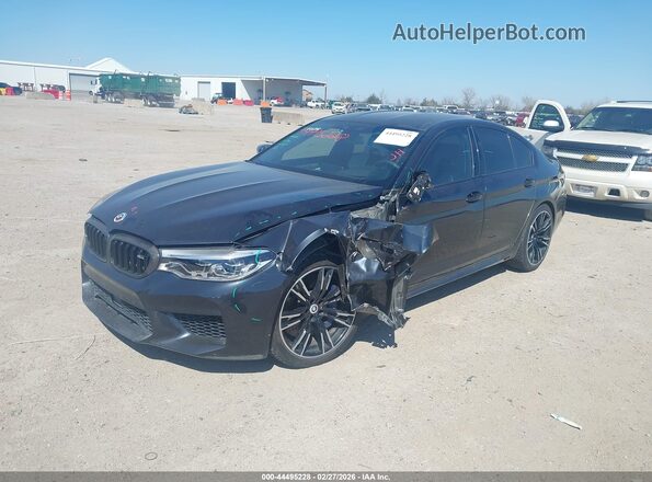 WBSJF0C54JB282104 2018 BMW M5 Black წინა ხედი