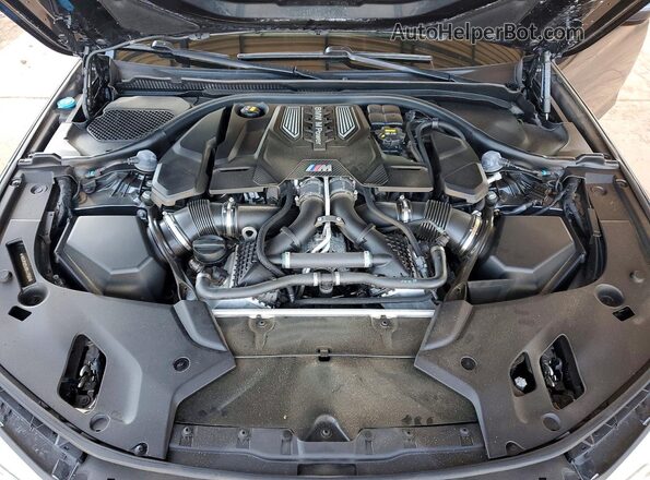 WBSJF0C54KB447585 2019 BMW M5 Black უკანა სალონის ხედი