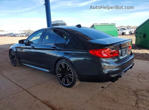 WBSJF0C54KB447585 2019 BMW M5 Black უკანა მარცხენა