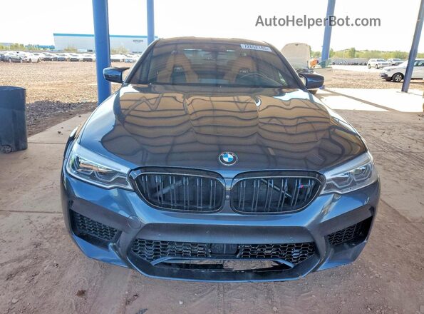 WBSJF0C54KB447585 2019 BMW M5 Black წინა ხედი