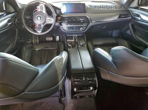 WBSJF0C54KB448414 2019 BMW M5 Black Widok deski rozdzielczej
