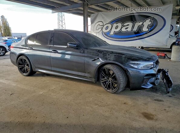 WBSJF0C54KB448414 2019 BMW M5 Black Przód prawy