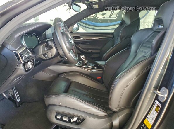 WBSJF0C54KB448414 2019 BMW M5 Black Widok wnętrza z przodu