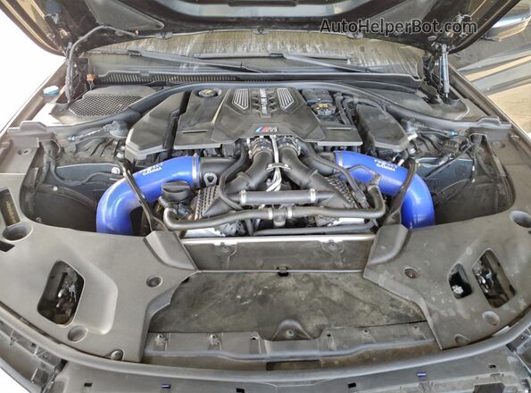 WBSJF0C54KB448414 2019 BMW M5 Black Widok wnętrza z tyłu